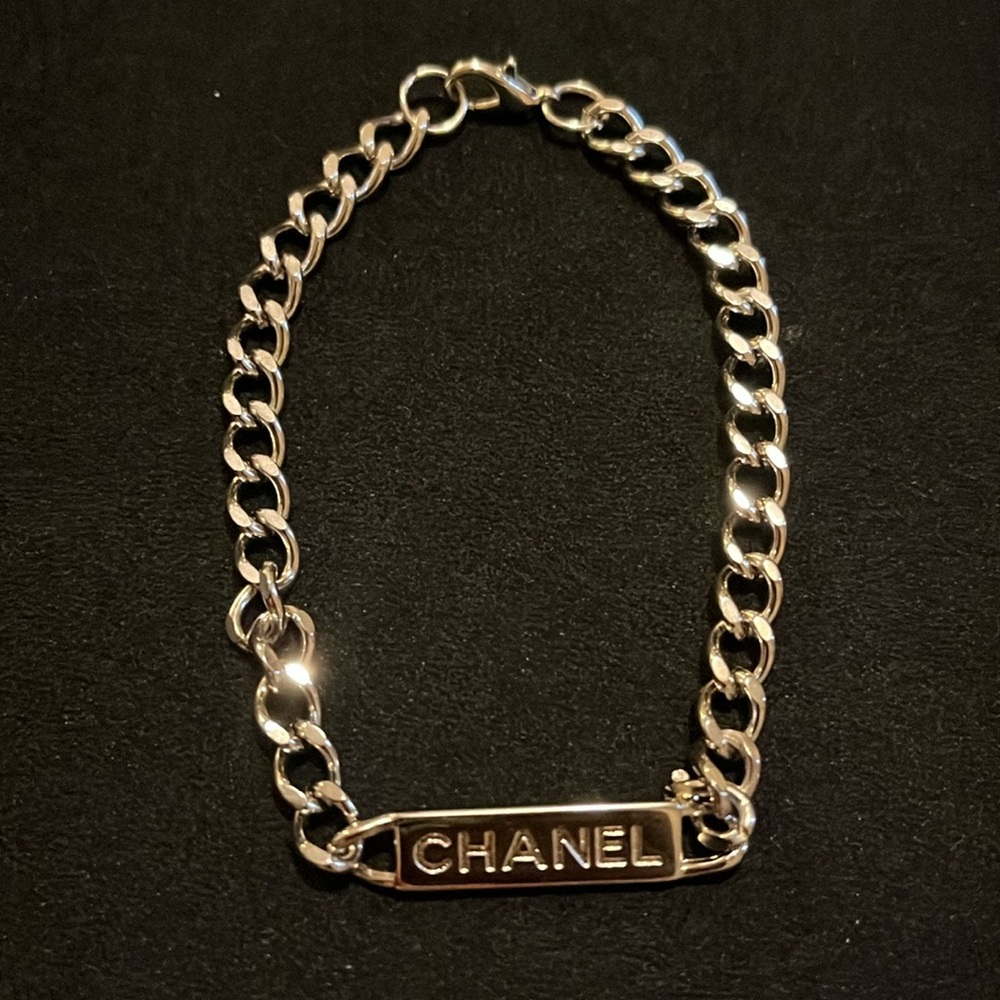 Silver Chain Charm Bracelet - Picture 3 of 17